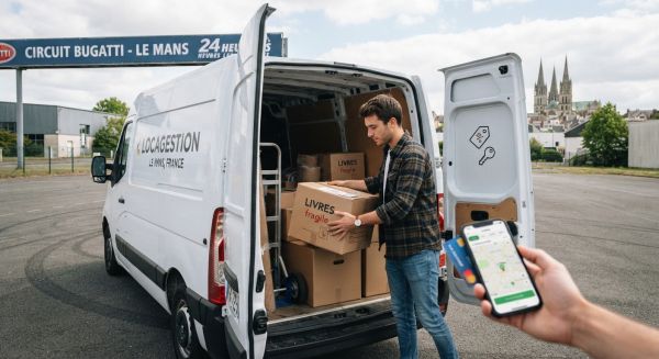 Guide pour économiser sur la location d'un utilitaire au Mans