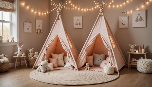 Tente tipi fille : créez un coin magique pour vos petites rêveuses !